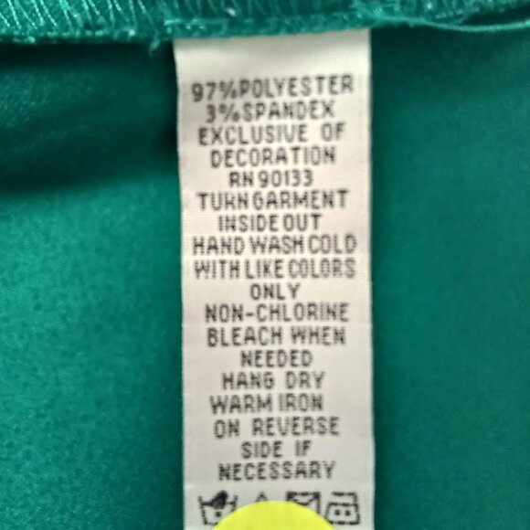 Bob Mackie Vintage Wearable Art Zippered Jacket Front Slit Pockets Size 1X - Picture 4 of 9